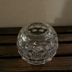 Vintage American Fostoria Rose Bowl